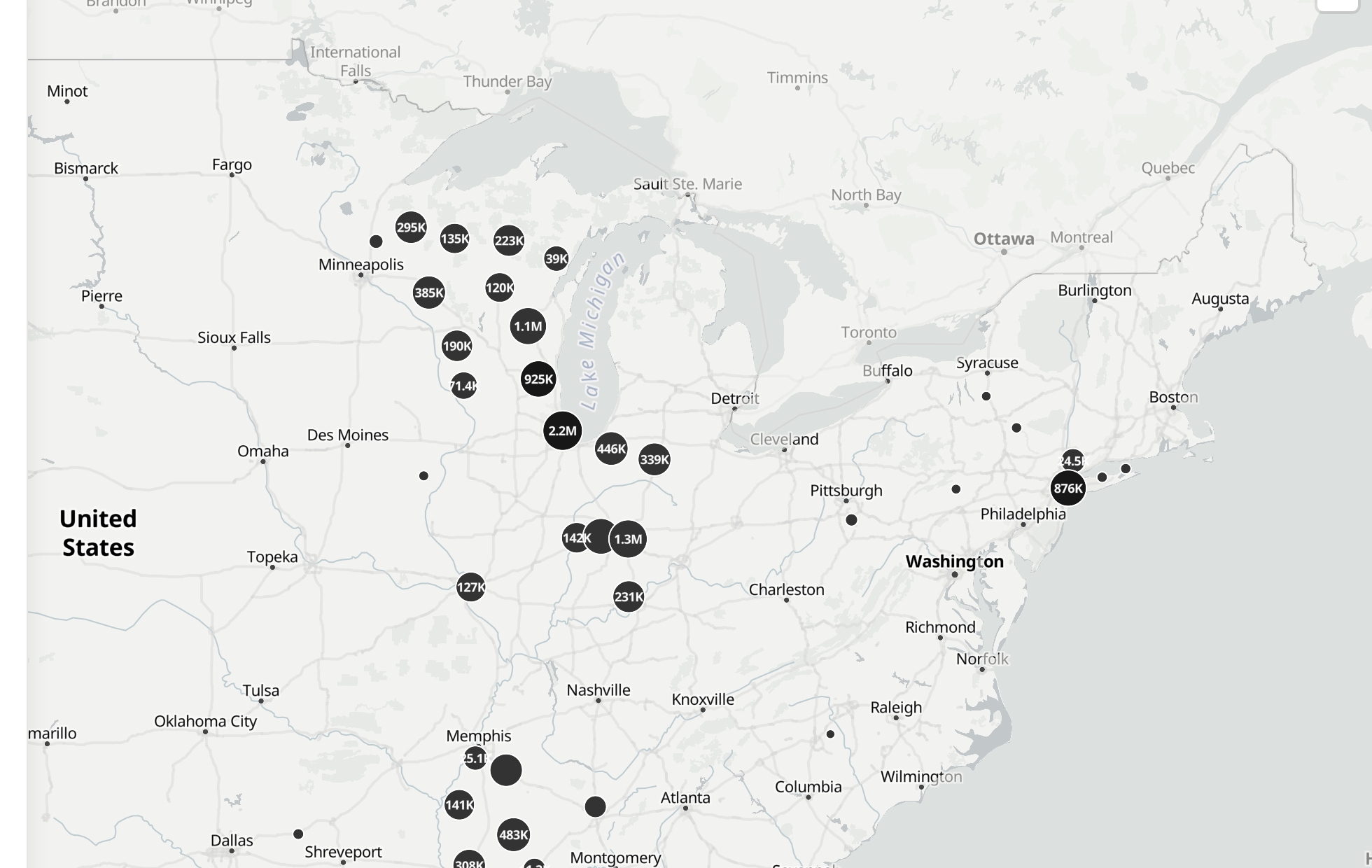 DataJackpot national property map